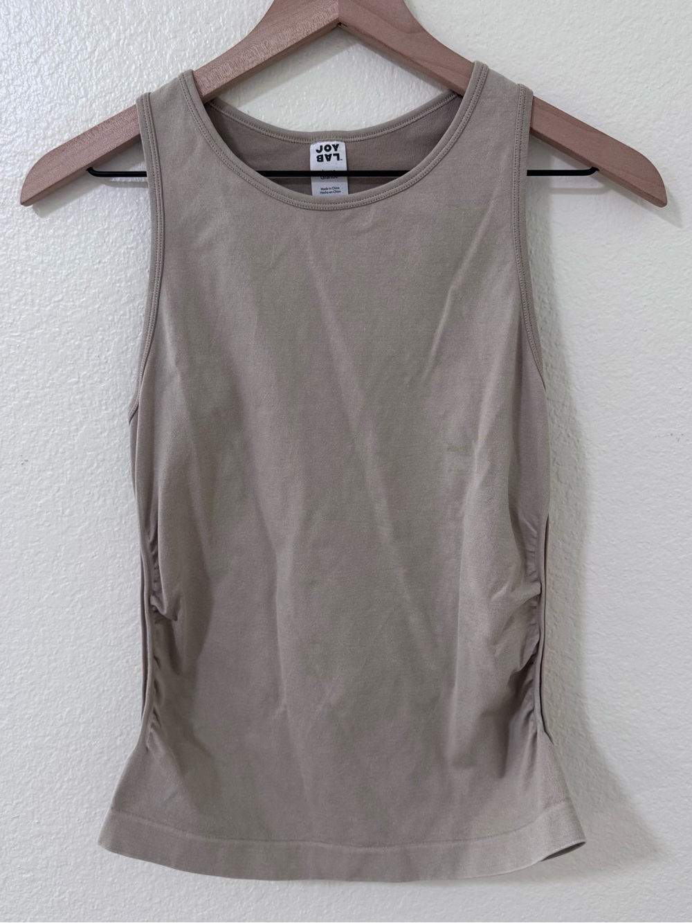 NBW JoyLab Neutral Taupe Sleeveless Tank